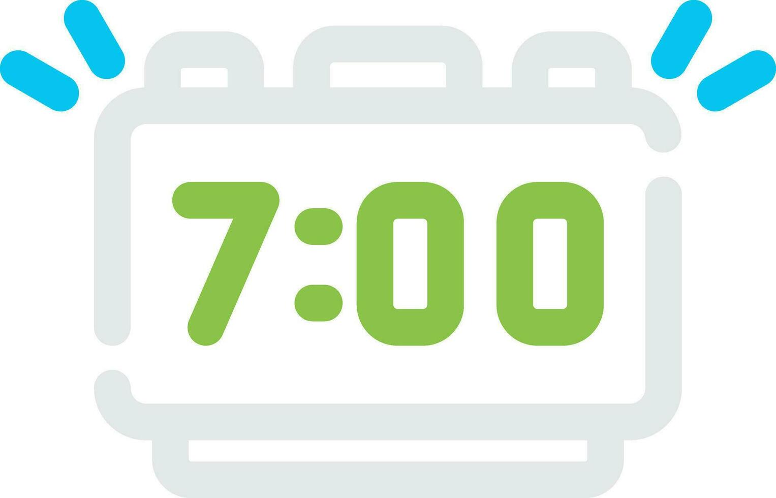 Alarm Creative Icon Design vector