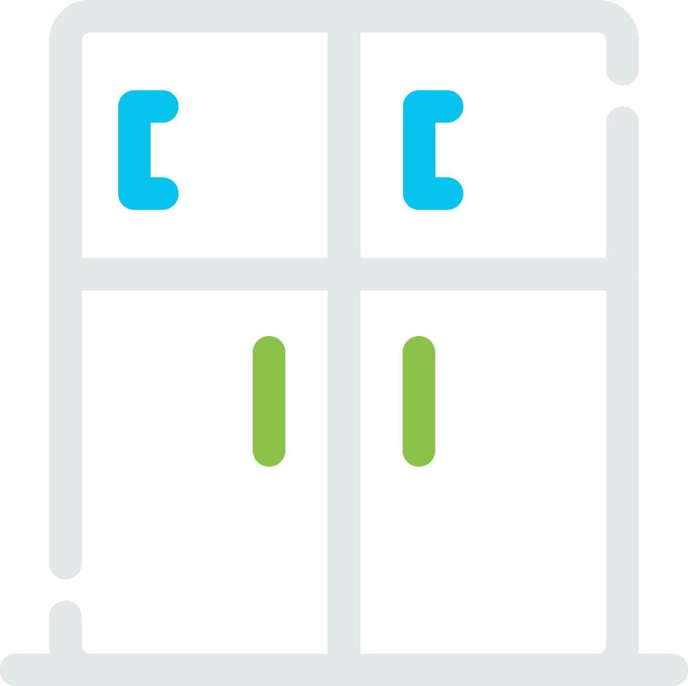 Fridge Creative Icon Design vector