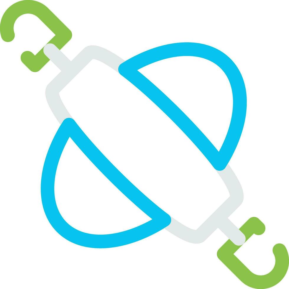 Rolling Pin Creative Icon Design vector