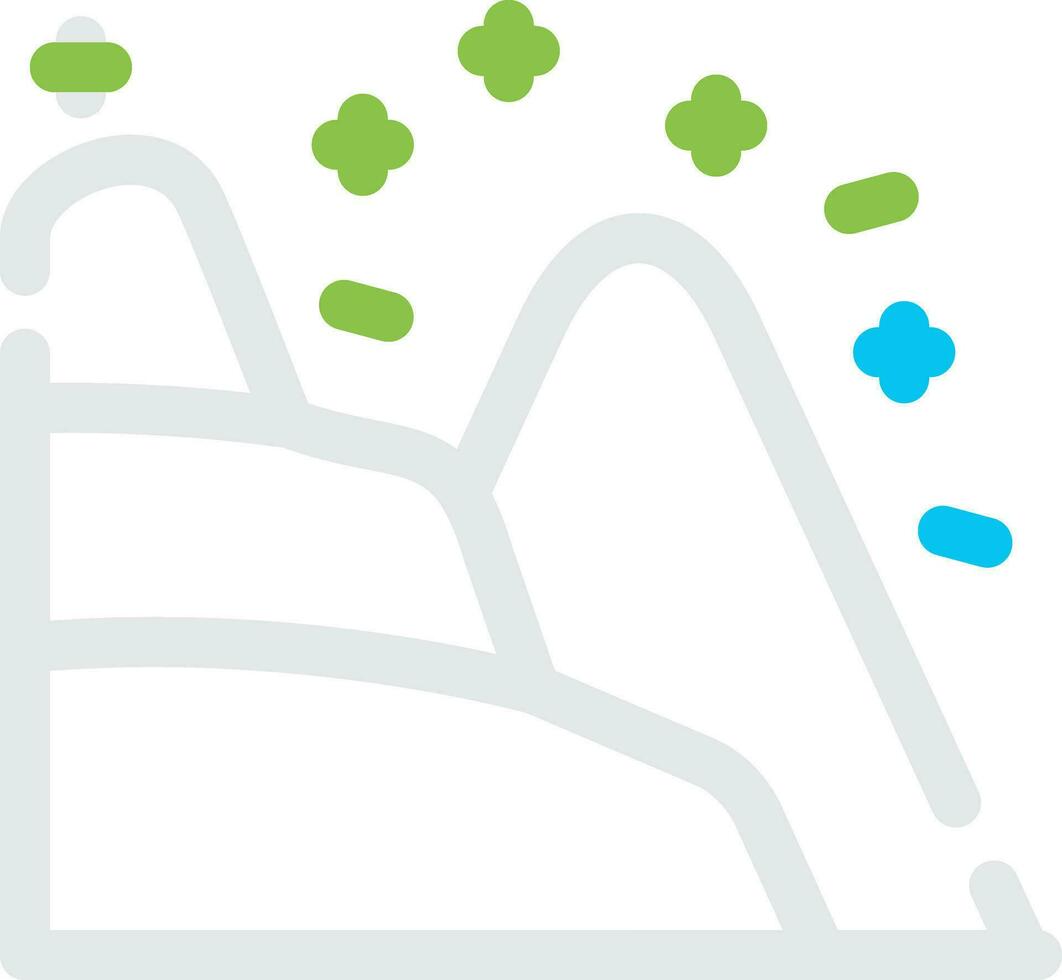 Mountain Creative Icon Design vector