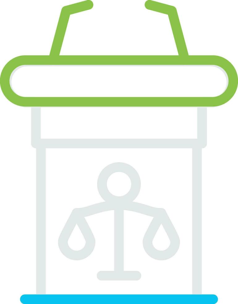 Tribune Creative Icon Design vector