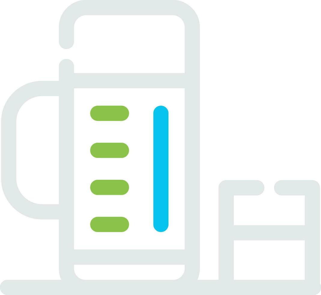 Thermos Creative Icon Design vector