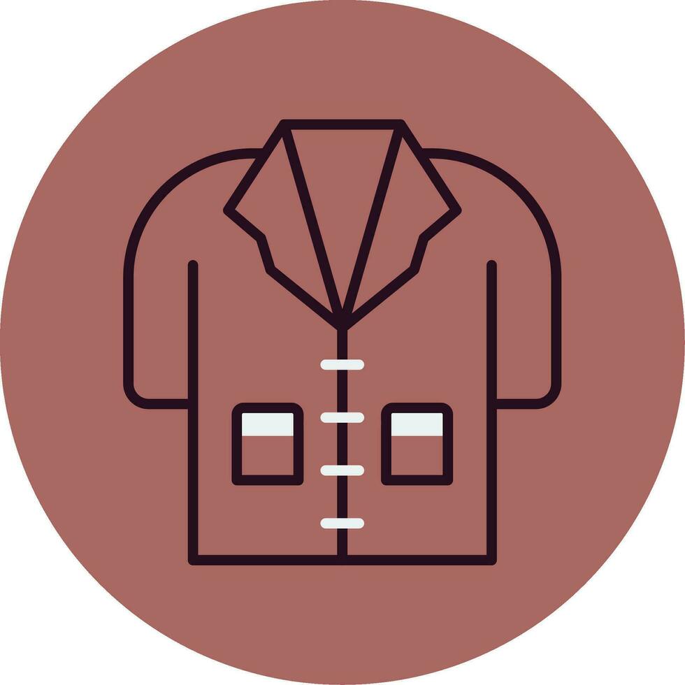 Lab Coat Vector Icon