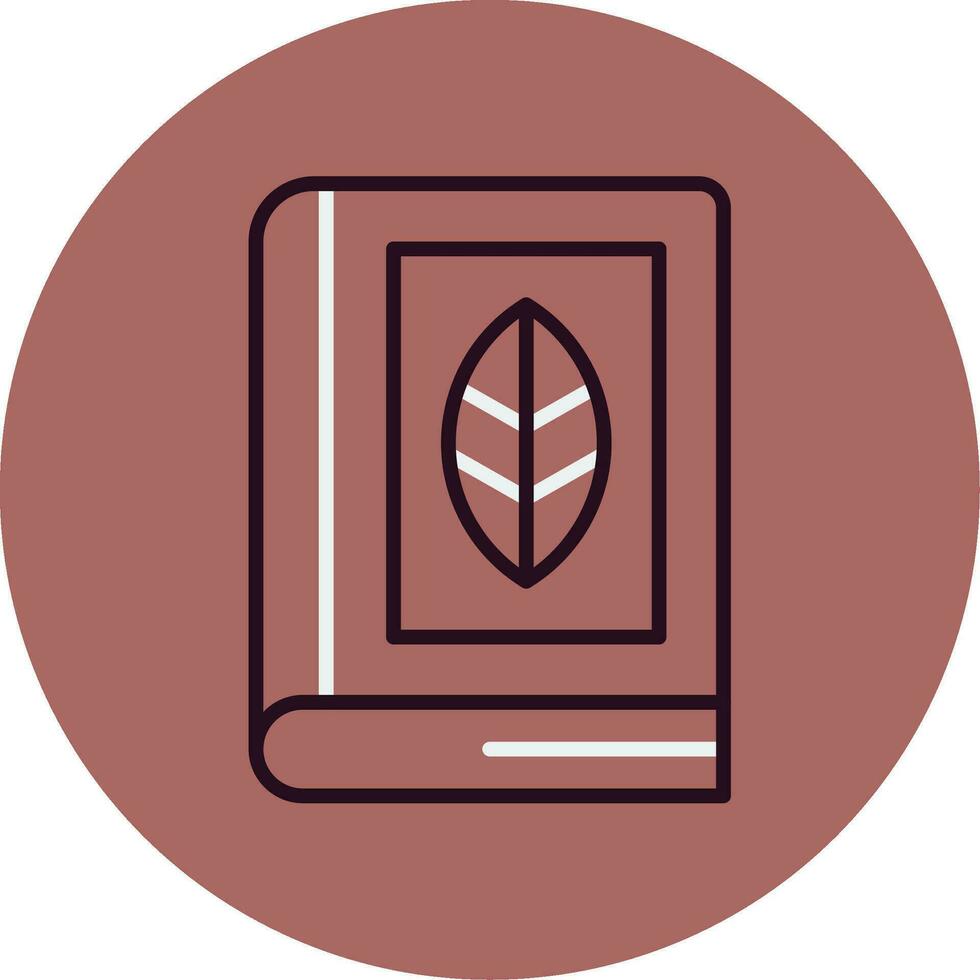 Biology Book Vector Icon