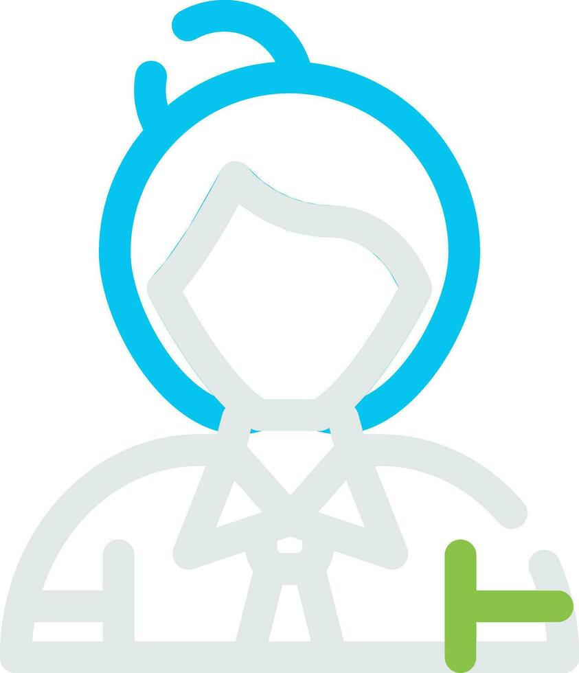 Worker Creative Icon Design vector
