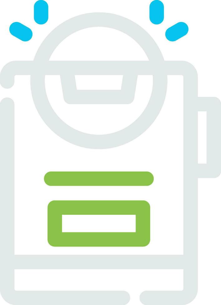Light Creative Icon Design vector