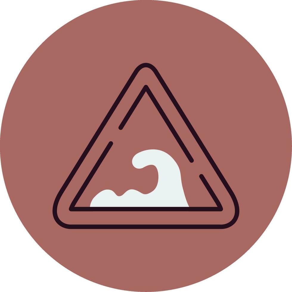 Big Wave Vector Icon