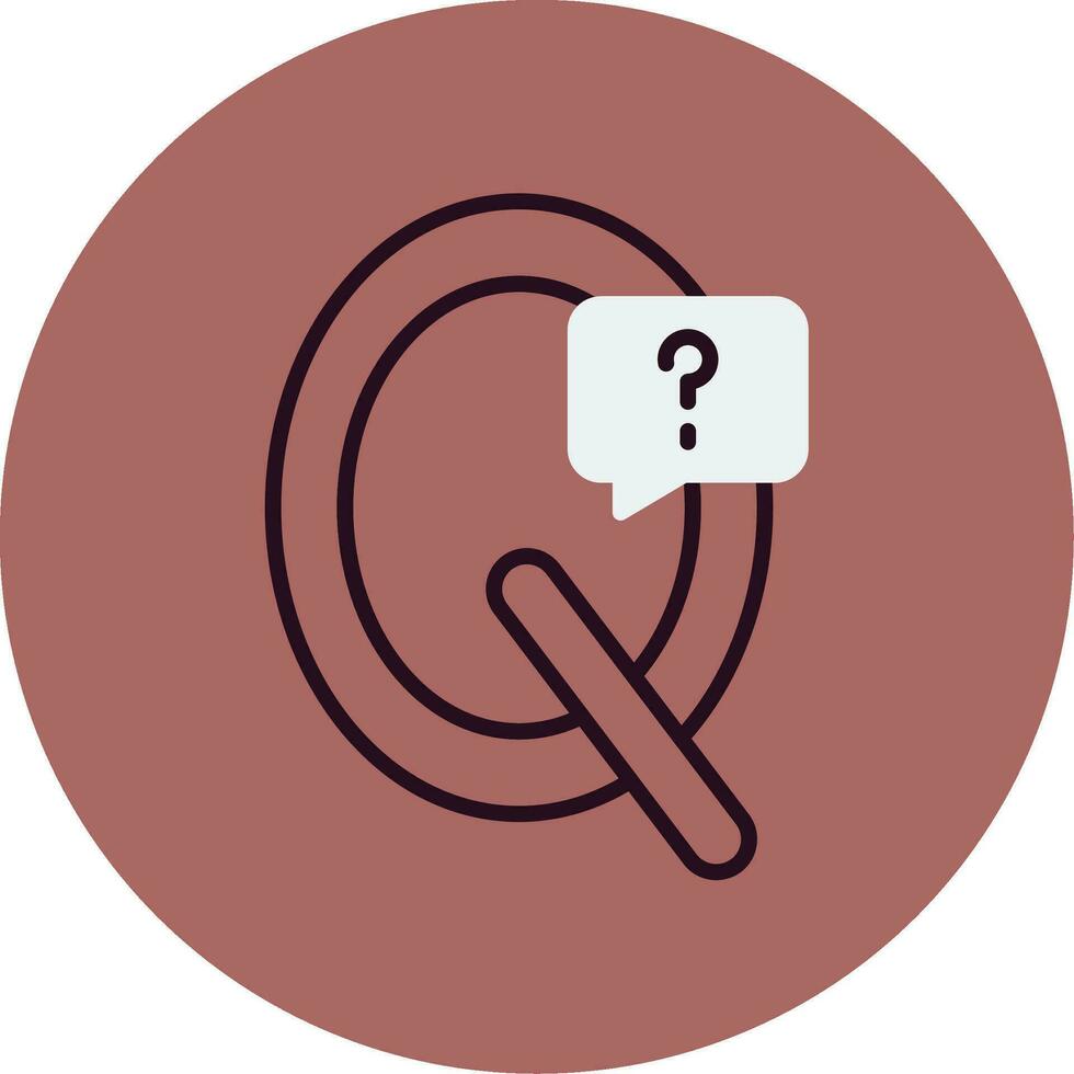 Capital Q Vector Icon