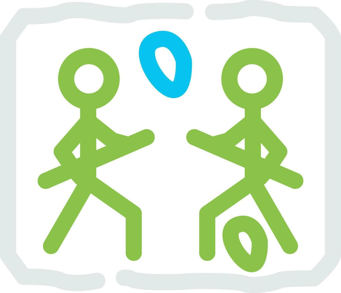 Cave Painting Creative Icon Design vector