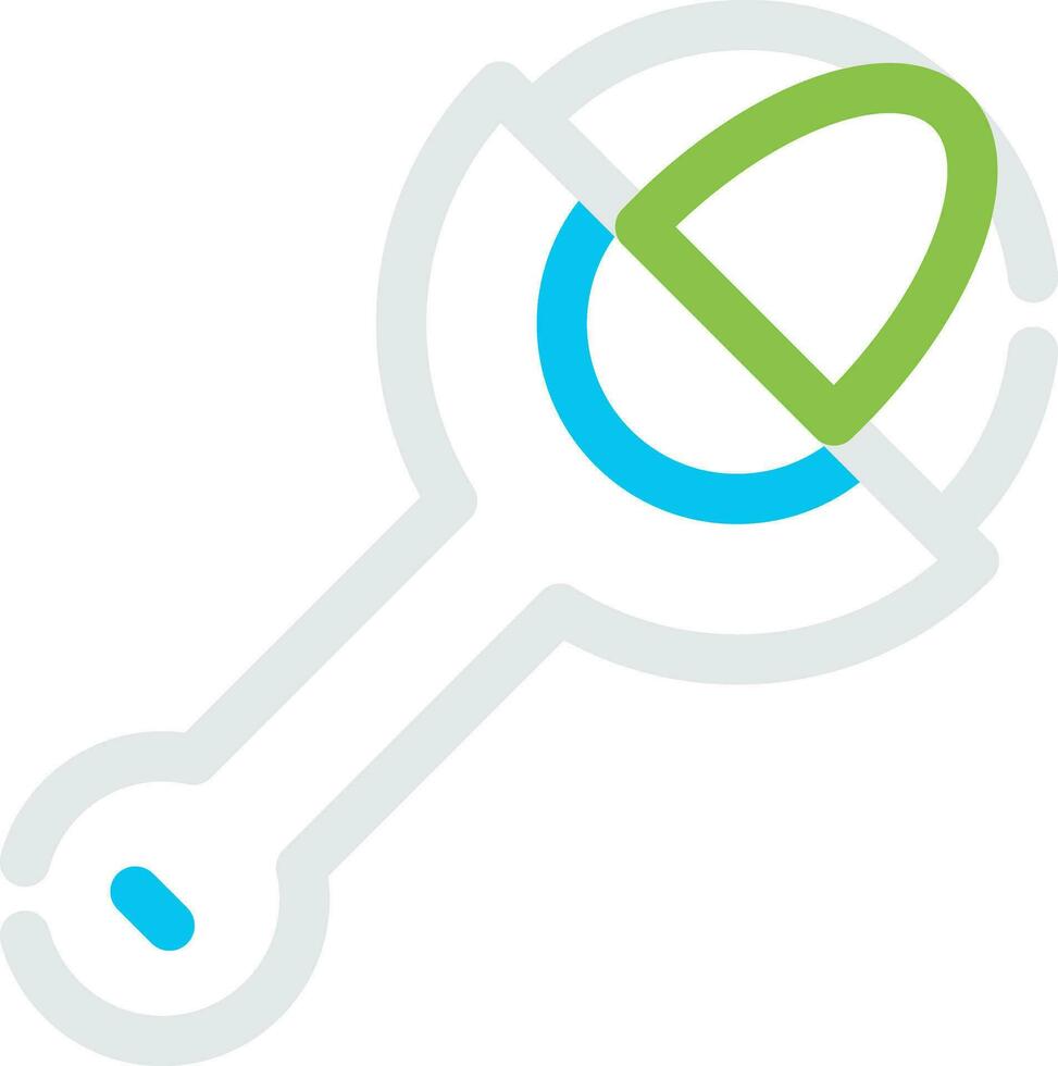 Line Different Color Design vector
