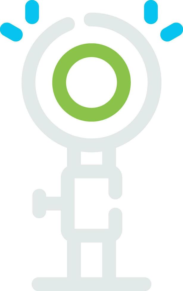 Light Creative Icon Design vector