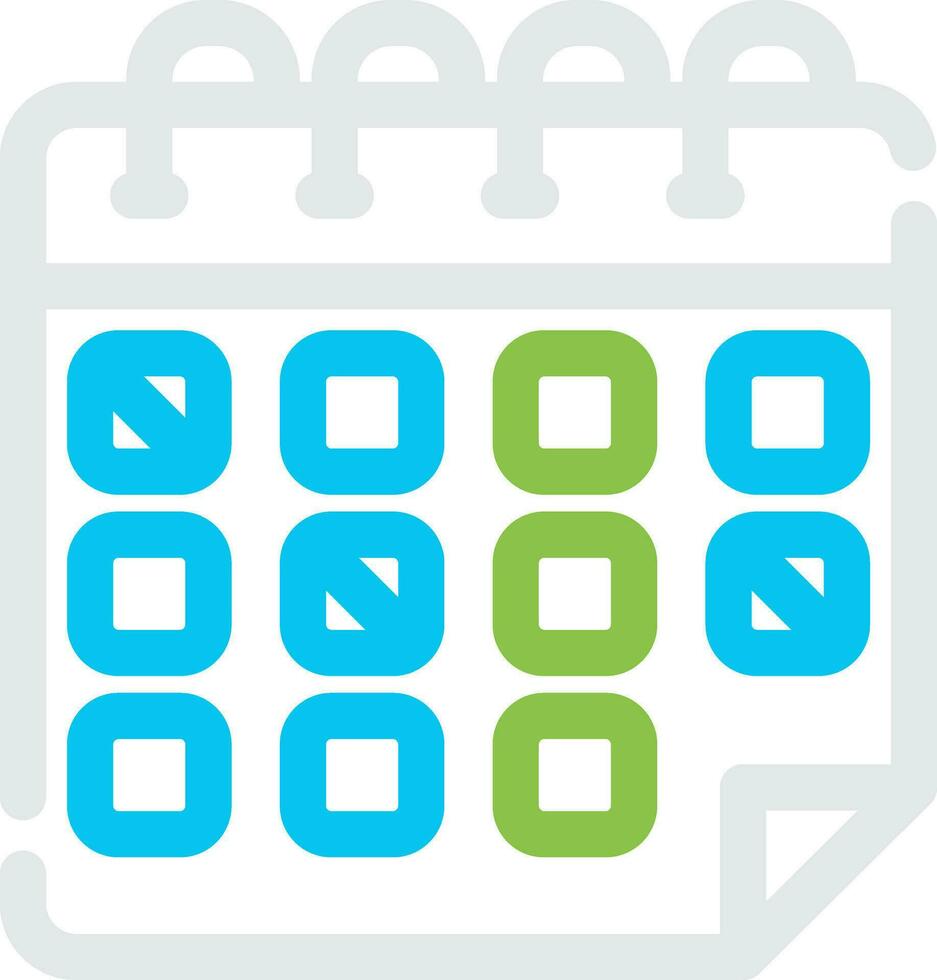 Calendar Creative Icon Design vector