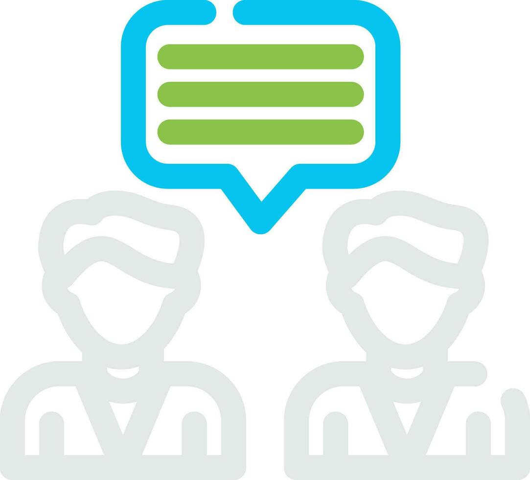 Dialogue Creative Icon Design vector