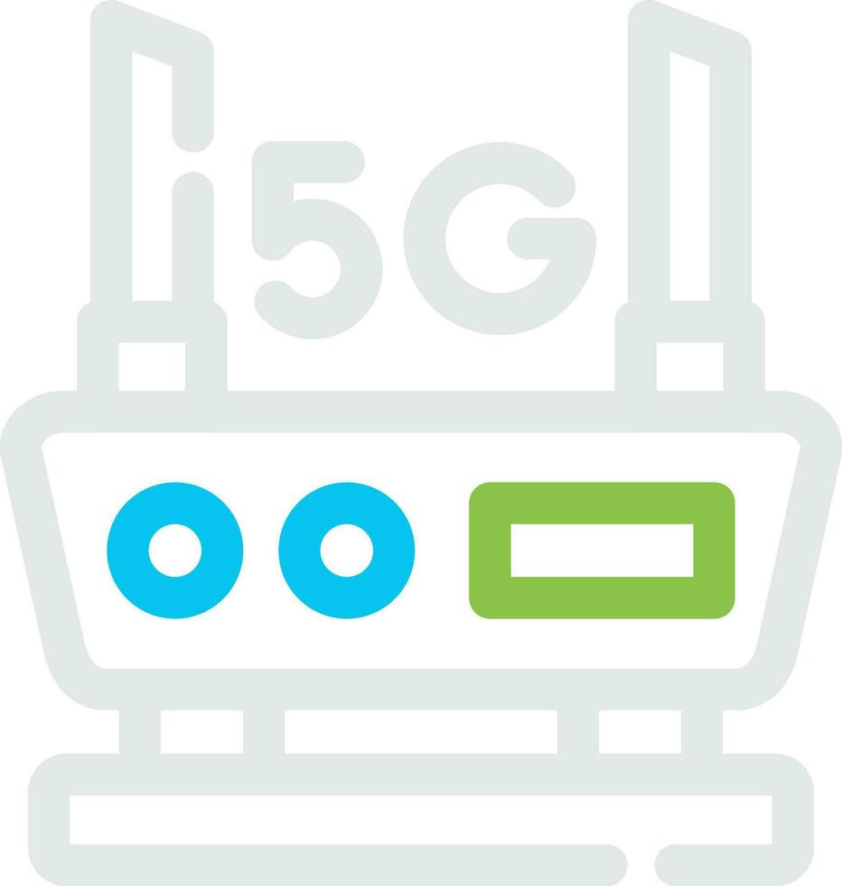 Router Creative Icon Design vector