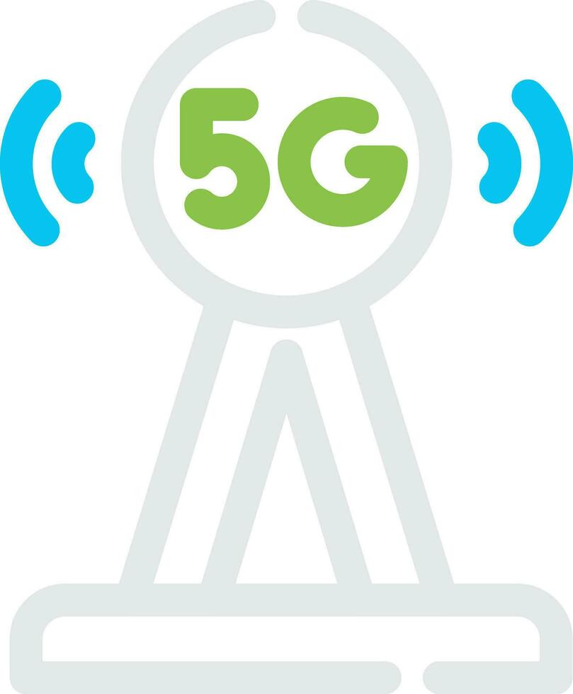 Antenna Creative Icon Design vector