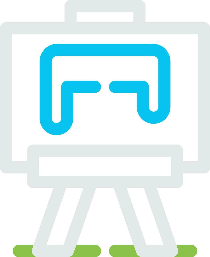 Paint Canvas Creative Icon Design vector