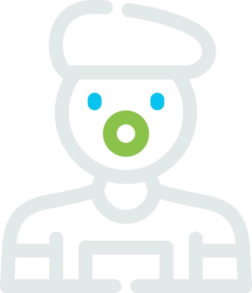 Mime Creative Icon Design vector