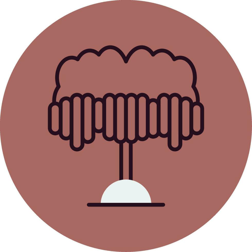 Wisteria Vector Icon