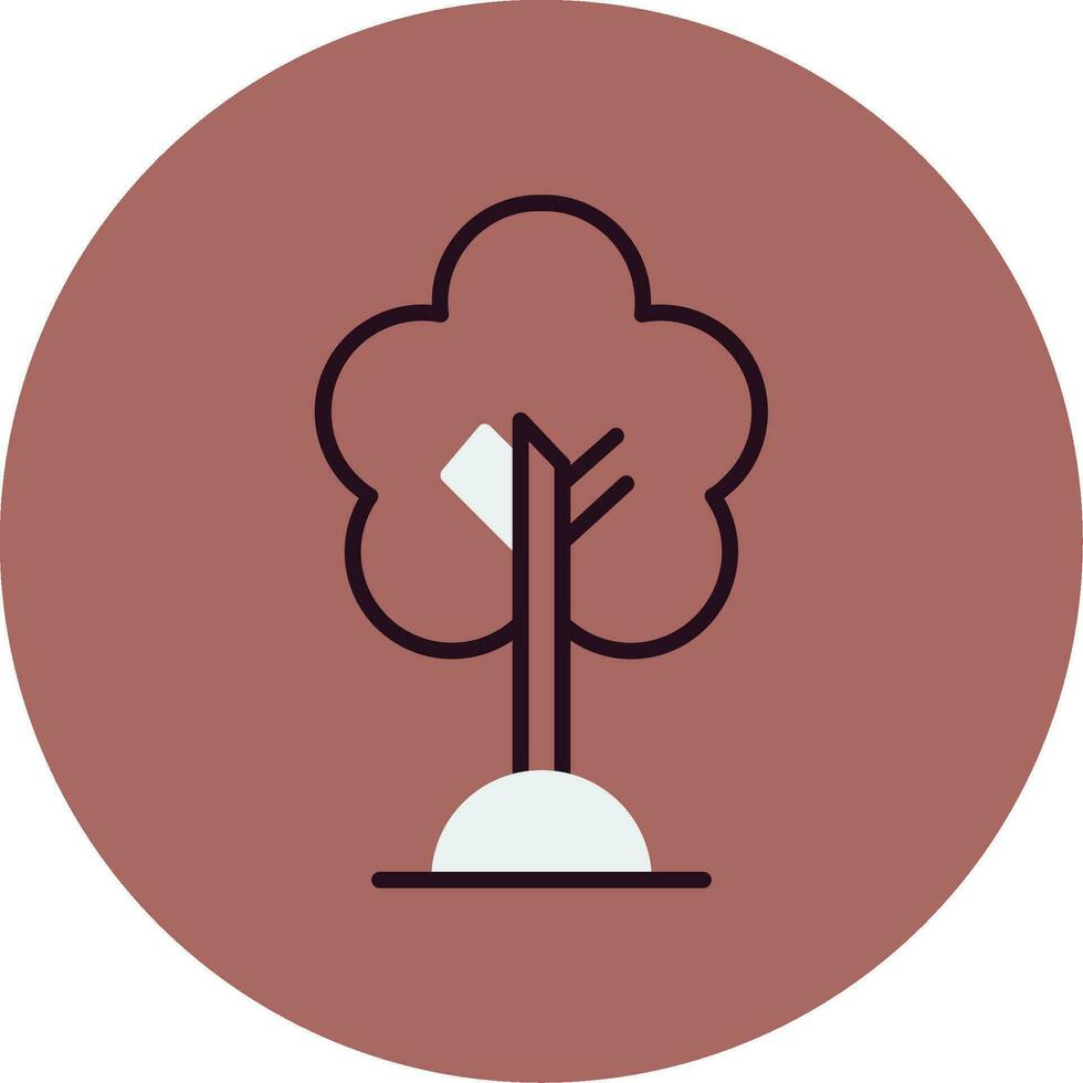 Cherry Tree Vector Icon