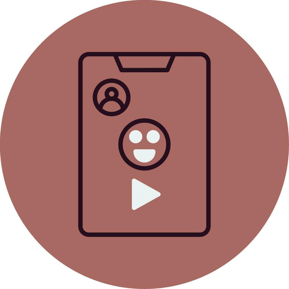 Videocall Vector Icon