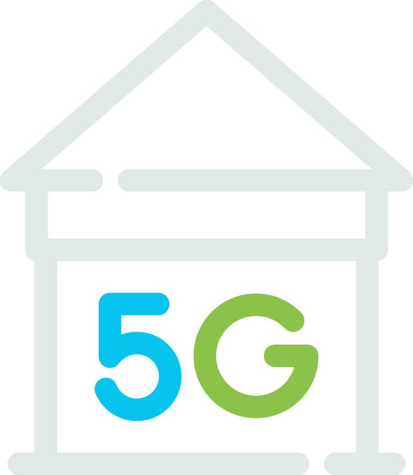 Smart Home Creative Icon Design vector