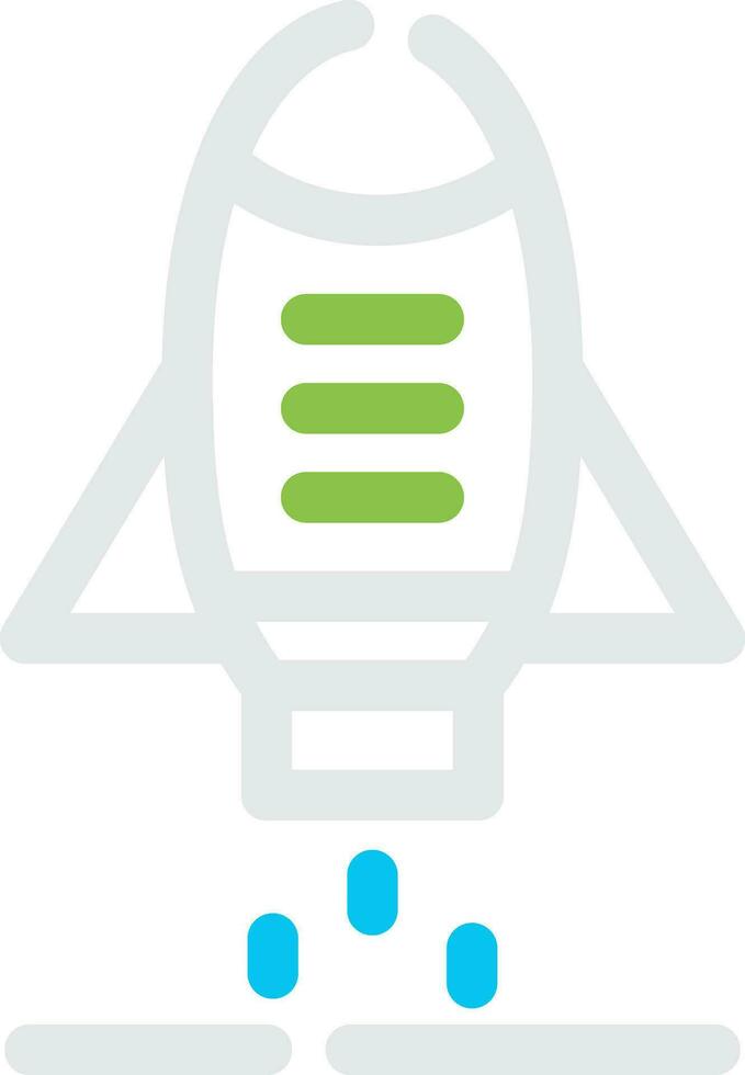 Rocket Creative Icon Design vector