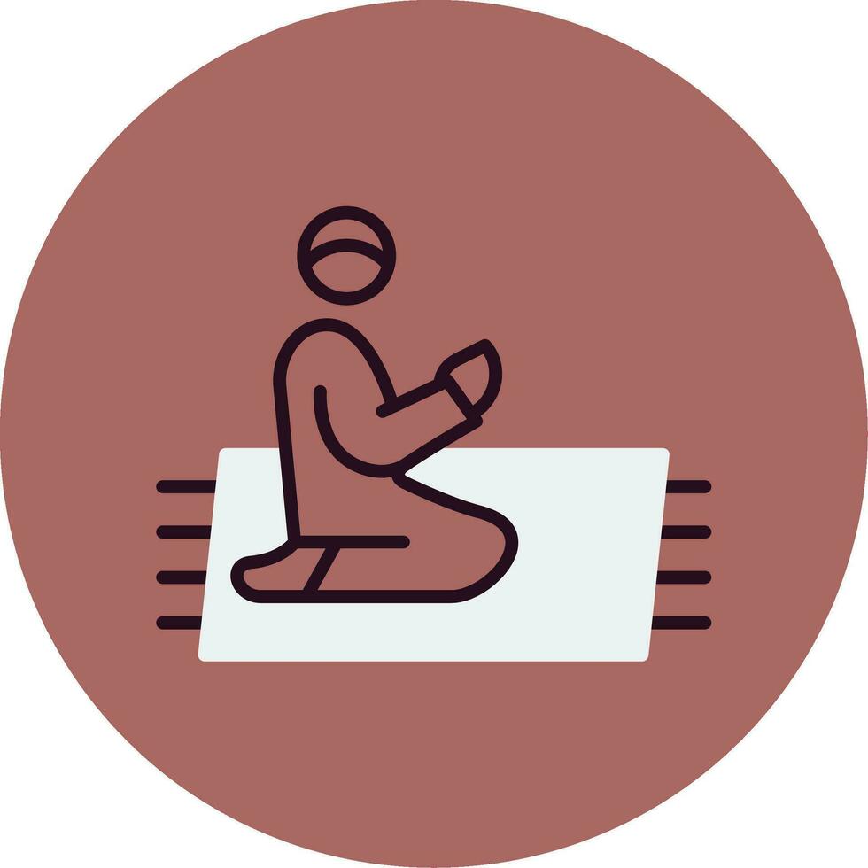 Pray Vector Icon