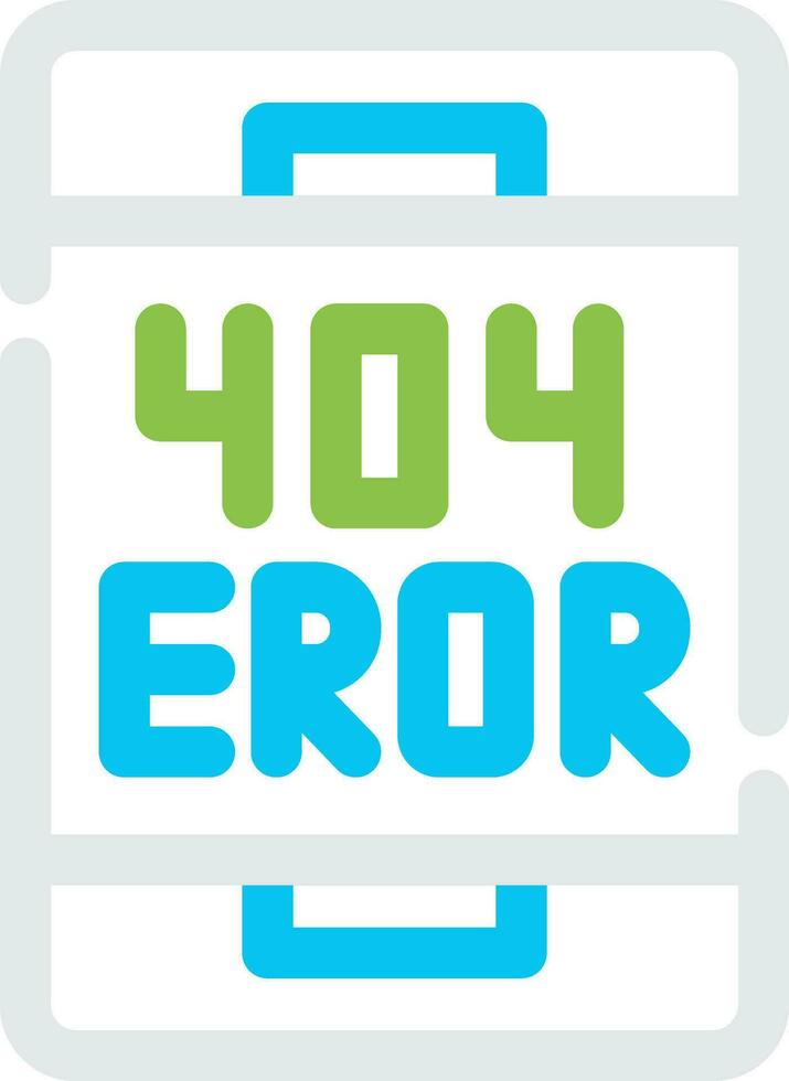 Error Creative Icon Design vector