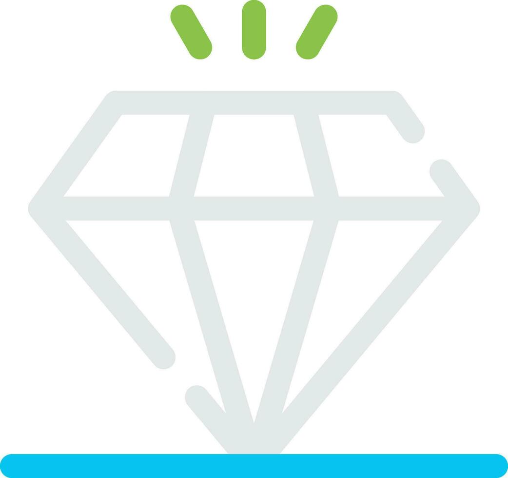 Diamond Creative Icon Design vector