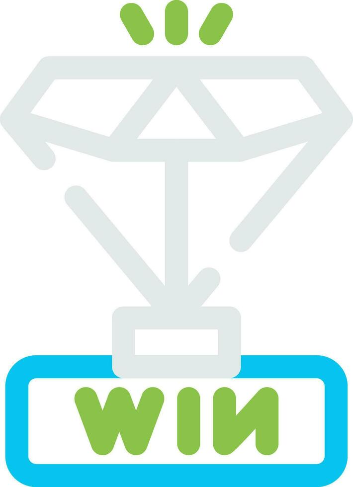 Winner Creative Icon Design vector
