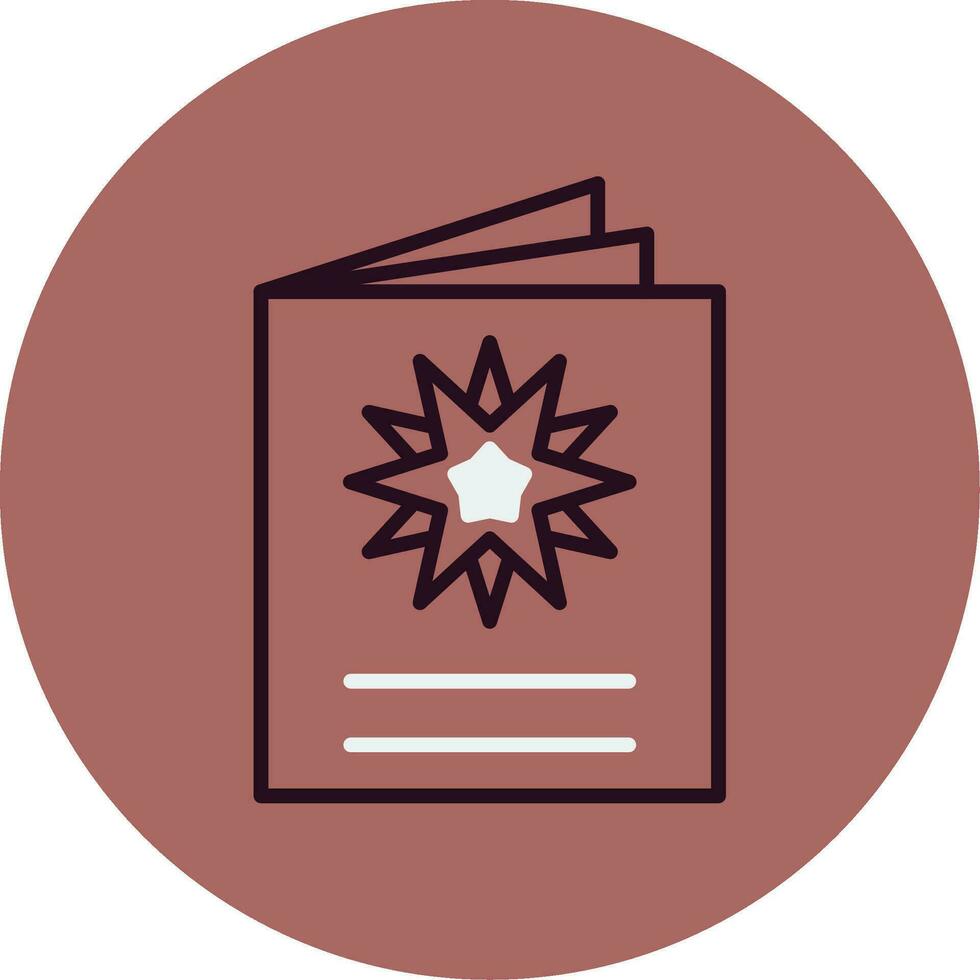 Greeting Card Vector Icon