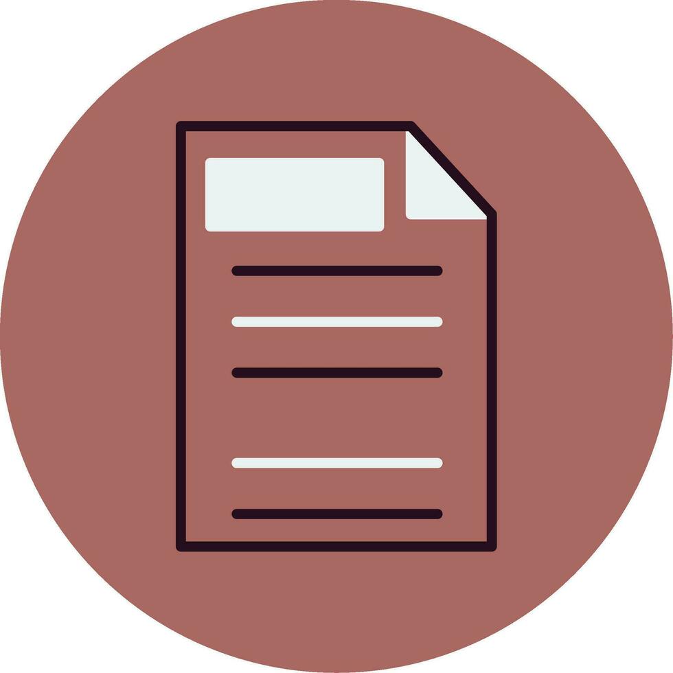Out Of Paper Vector Icon