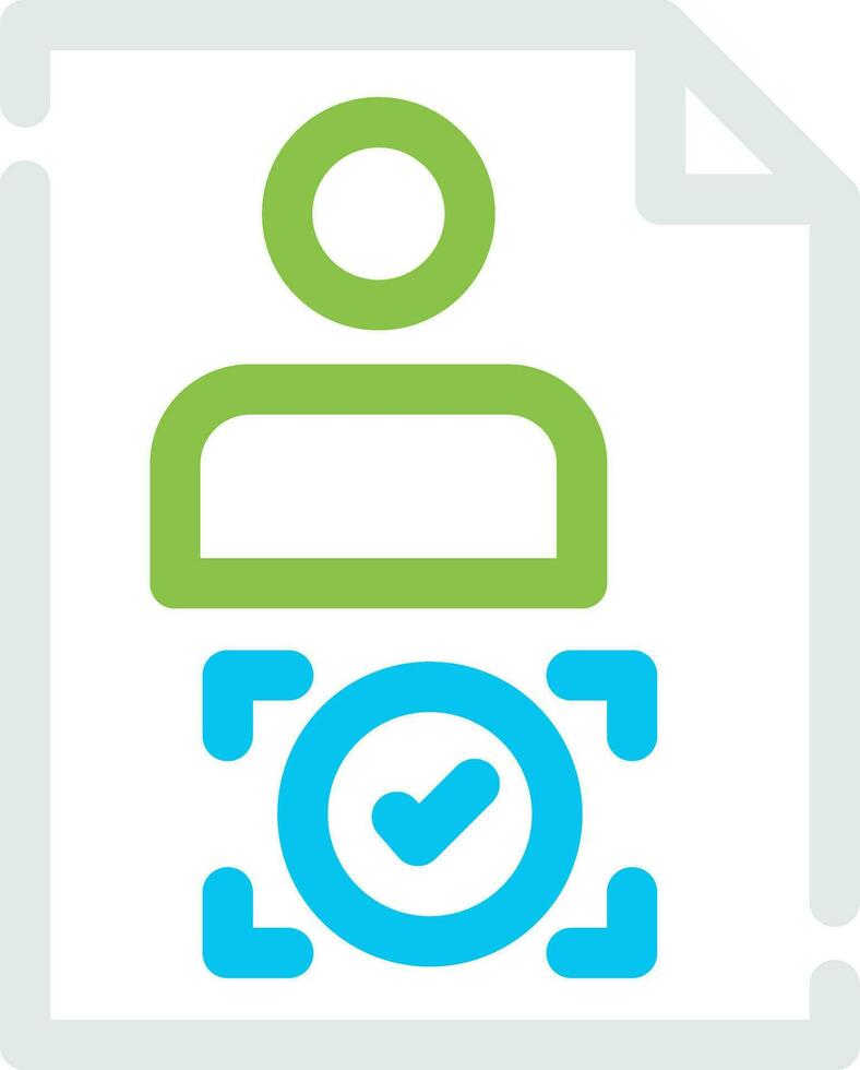 Approval Creative Icon Design vector
