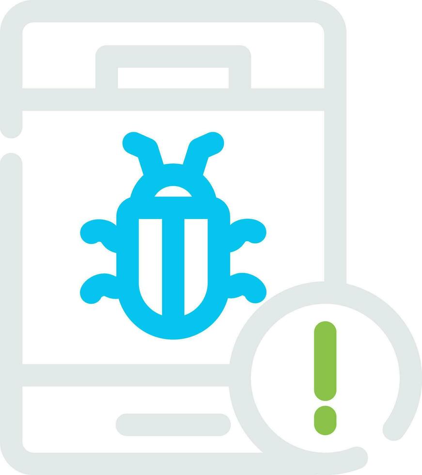 Bug Creative Icon Design vector