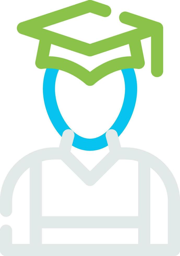 Graduate Creative Icon Design vector