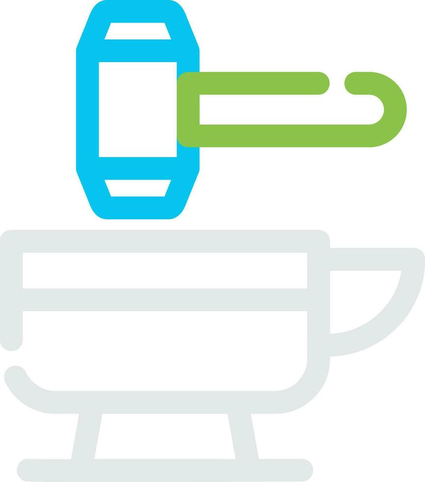 Blacksmith Creative Icon Design vector
