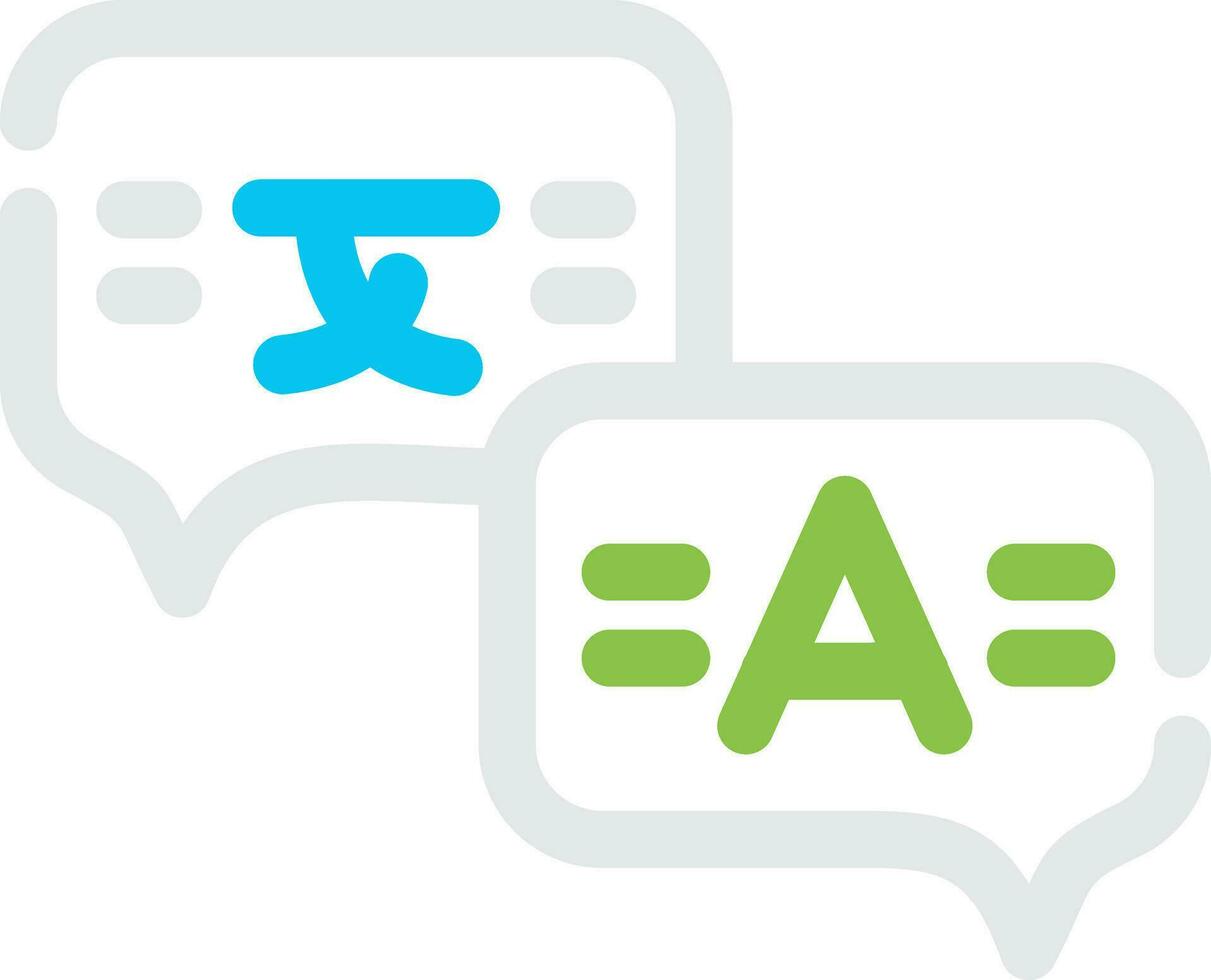 Language Creative Icon Design vector