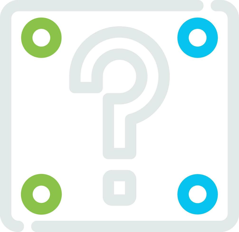 Game Mystery Creative Icon Design vector