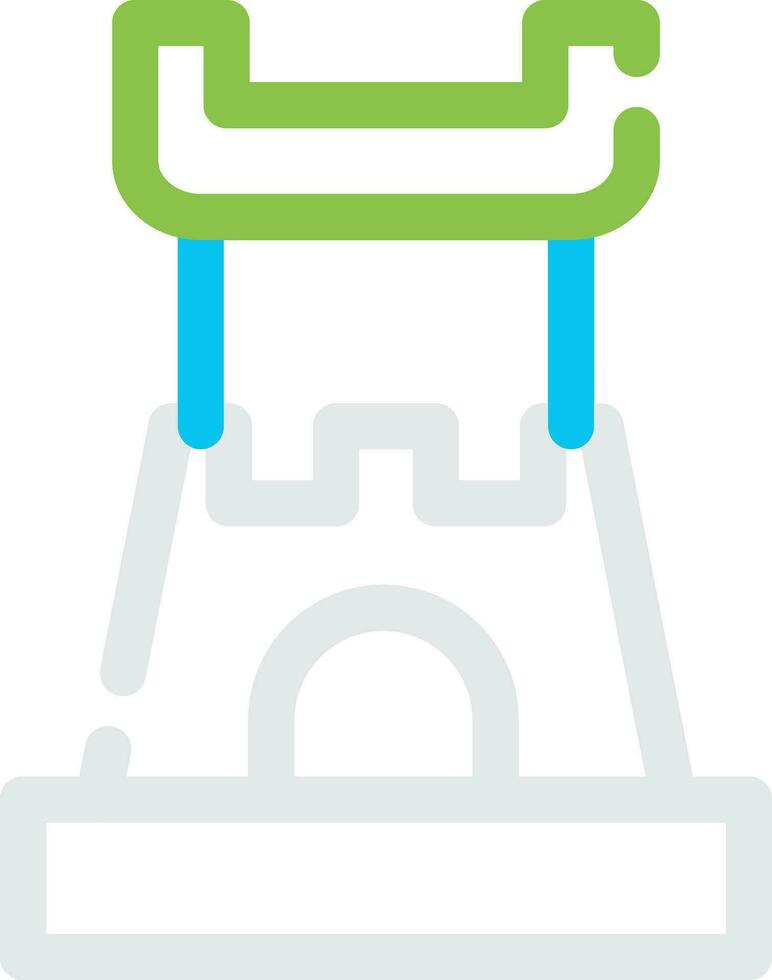 Castle Creative Icon Design vector