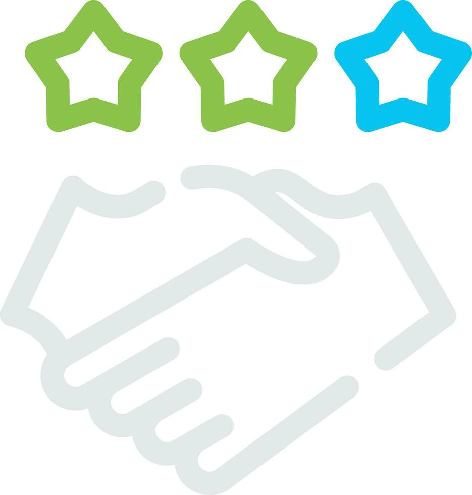 Game Handshake Creative Icon Design vector