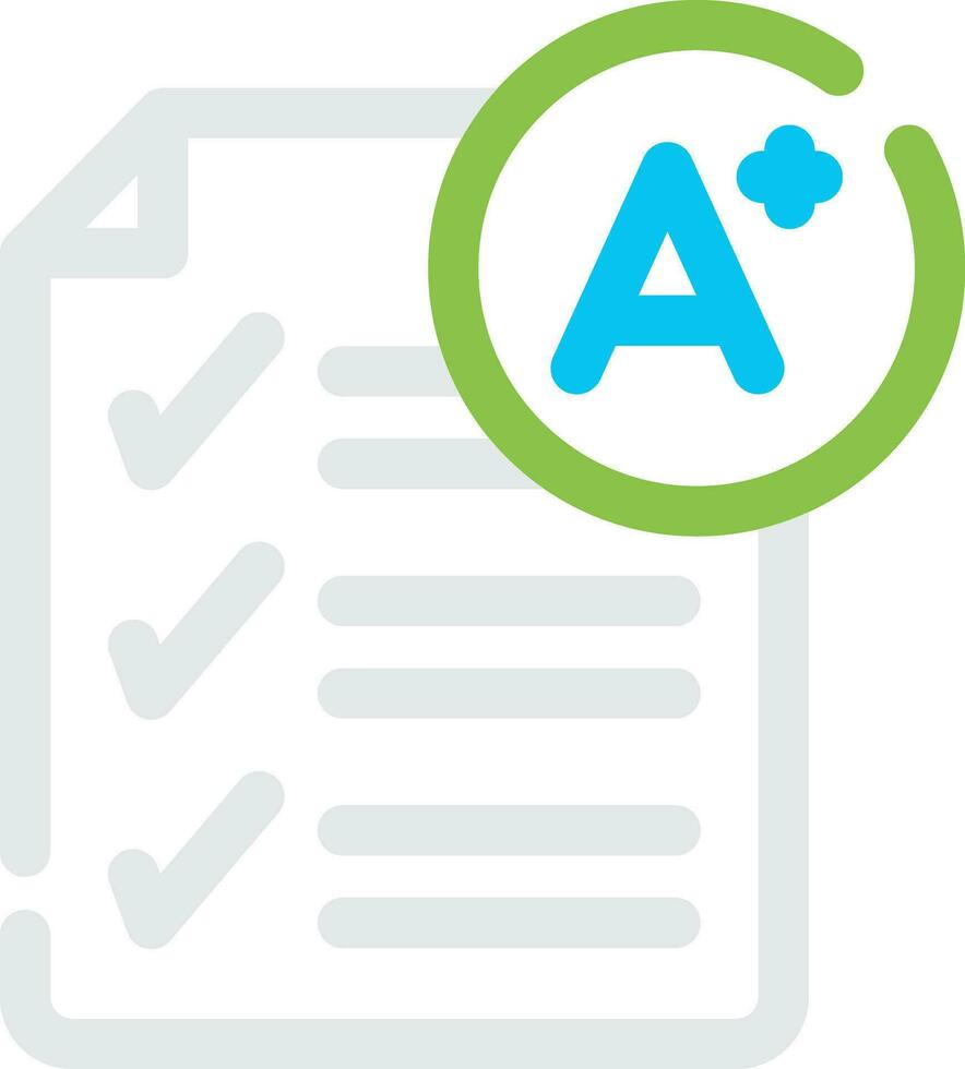Grade Creative Icon Design vector