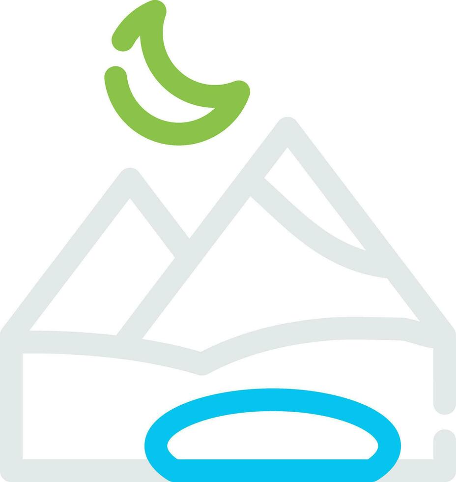 Oasis Creative Icon Design vector