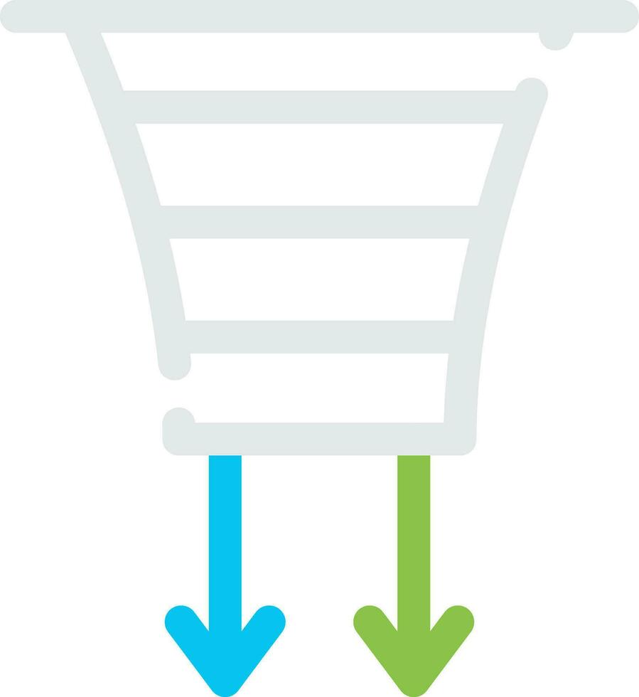 Funnel Creative Icon Design vector