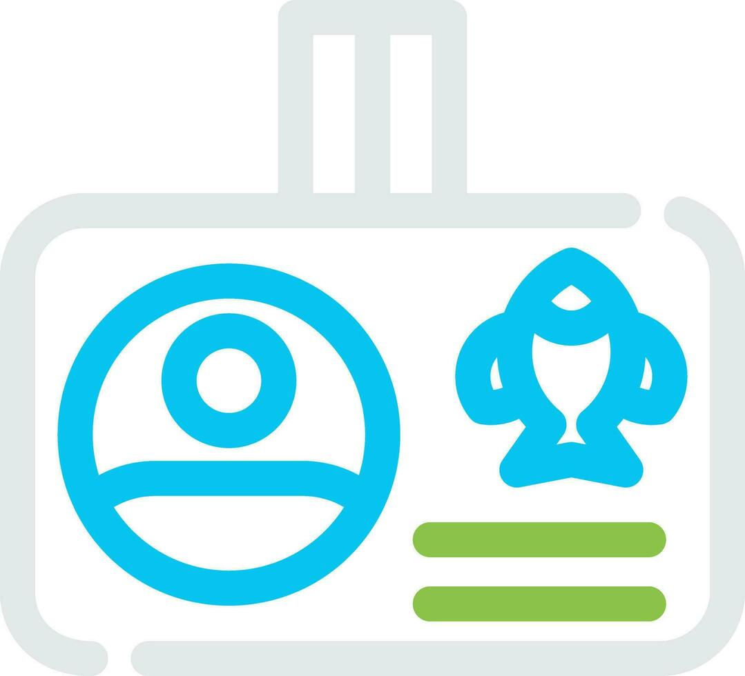 Fishing License Creative Icon Design vector