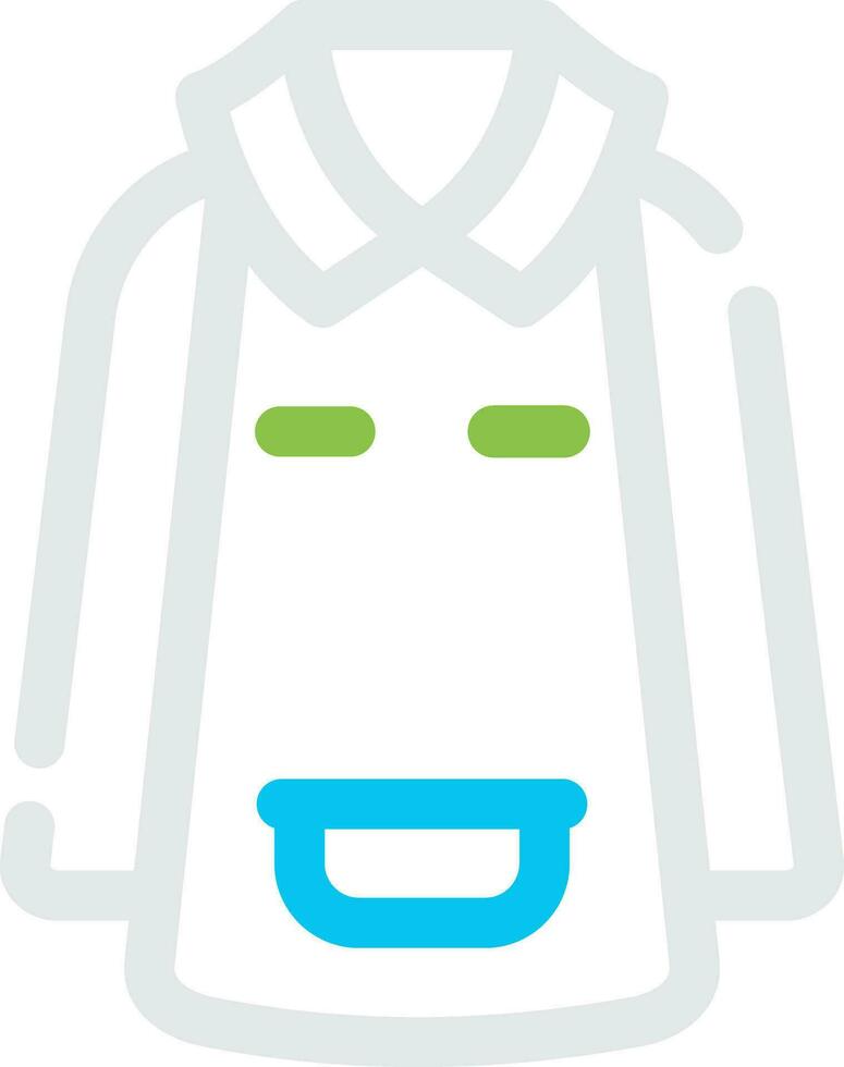 Rain Suit Creative Icon Design vector