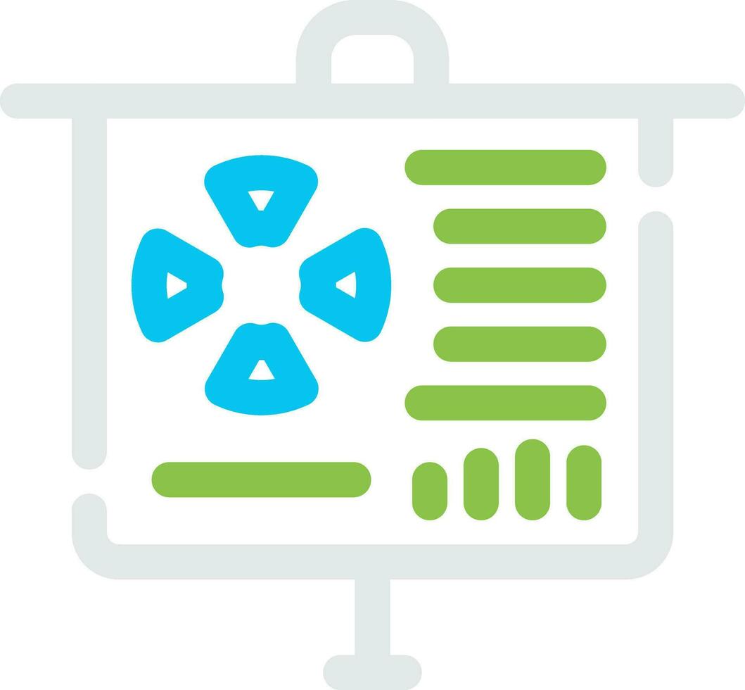 Presentation Creative Icon Design vector