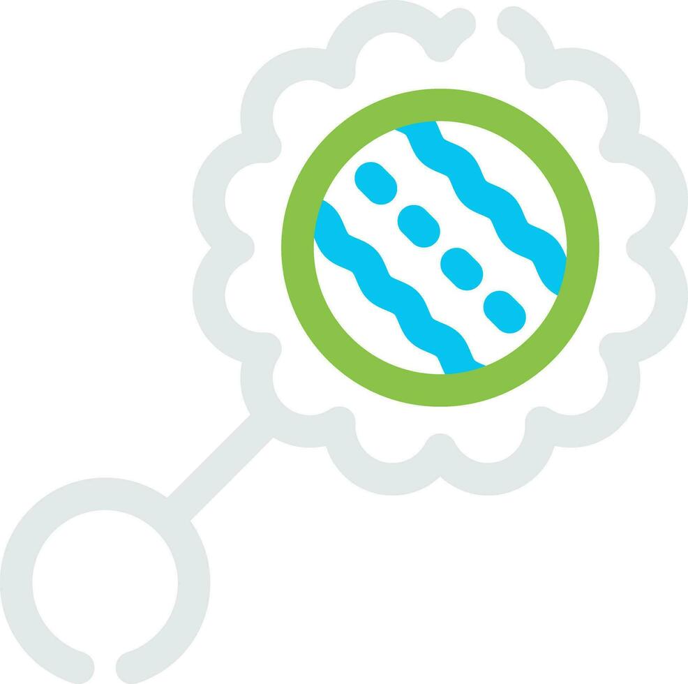 Rattle Creative Icon Design vector