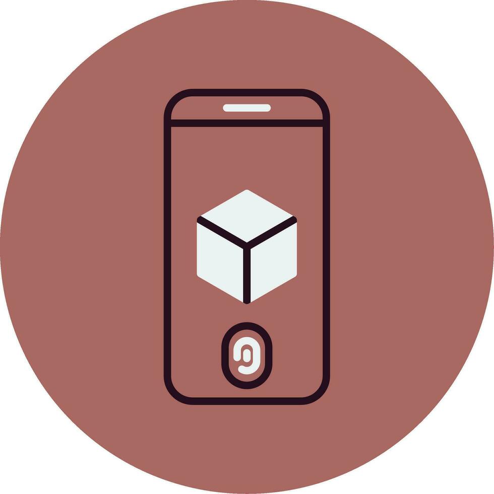 Augmented Reality Vector Icon