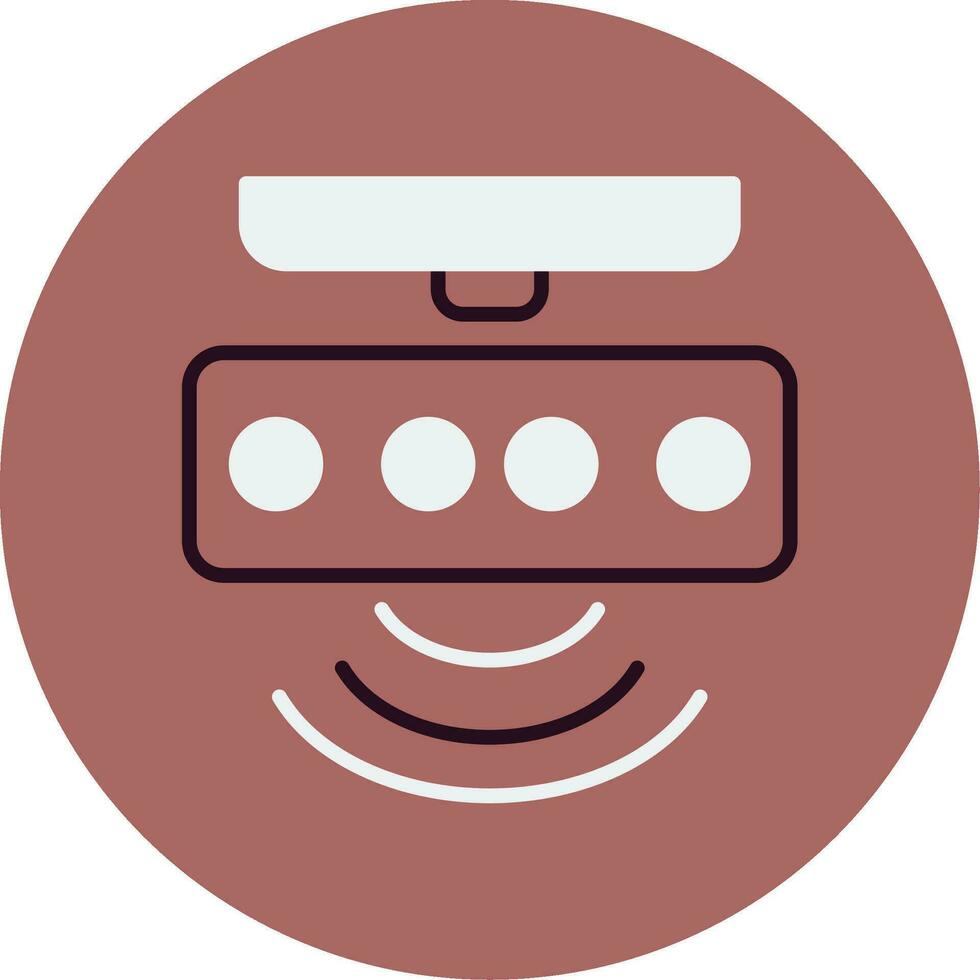 Motion Sensor Vector Icon