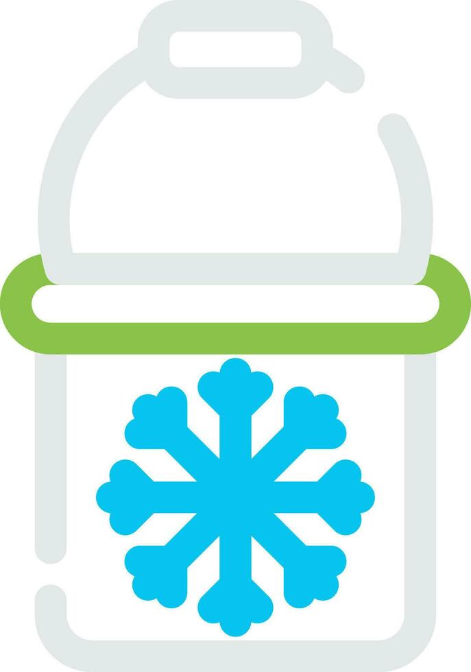 Frozen Bait Creative Icon Design vector